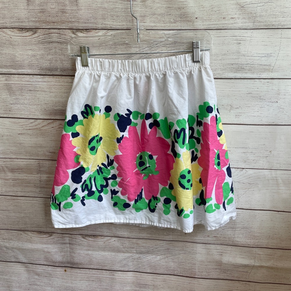 LILLY PULITZER DOODLEBUG DAISY FLORAL SKIRT
